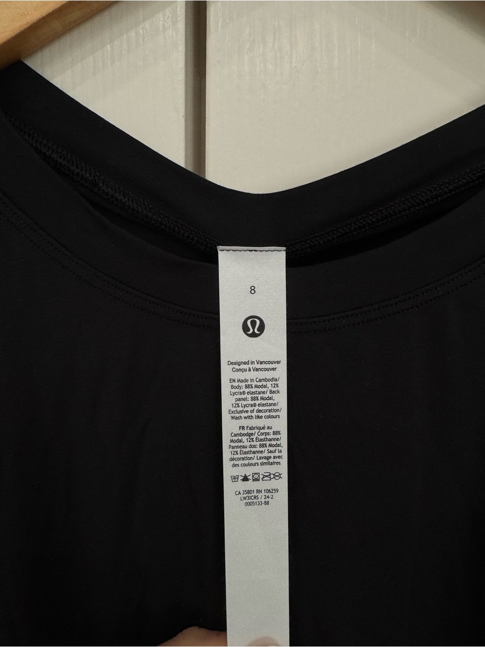 NWOT Lululemon Modal Relaxed-Fit Lounge Long Sleeve Shirt - Picture 5 of 7